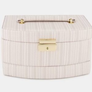 Joyero peque lila rayas multicolor cajon L