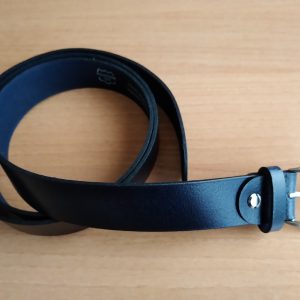 Cinturon piel azul zenia mujer V